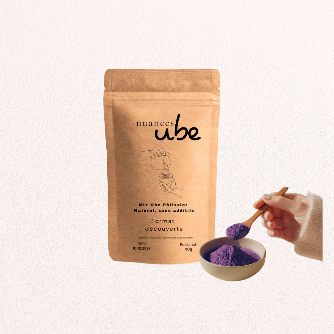 Mix Ube Pâtissier naturel pour des recettes violettes vibrantes naturellement 2 ingrédients sans additifs ni colorants
