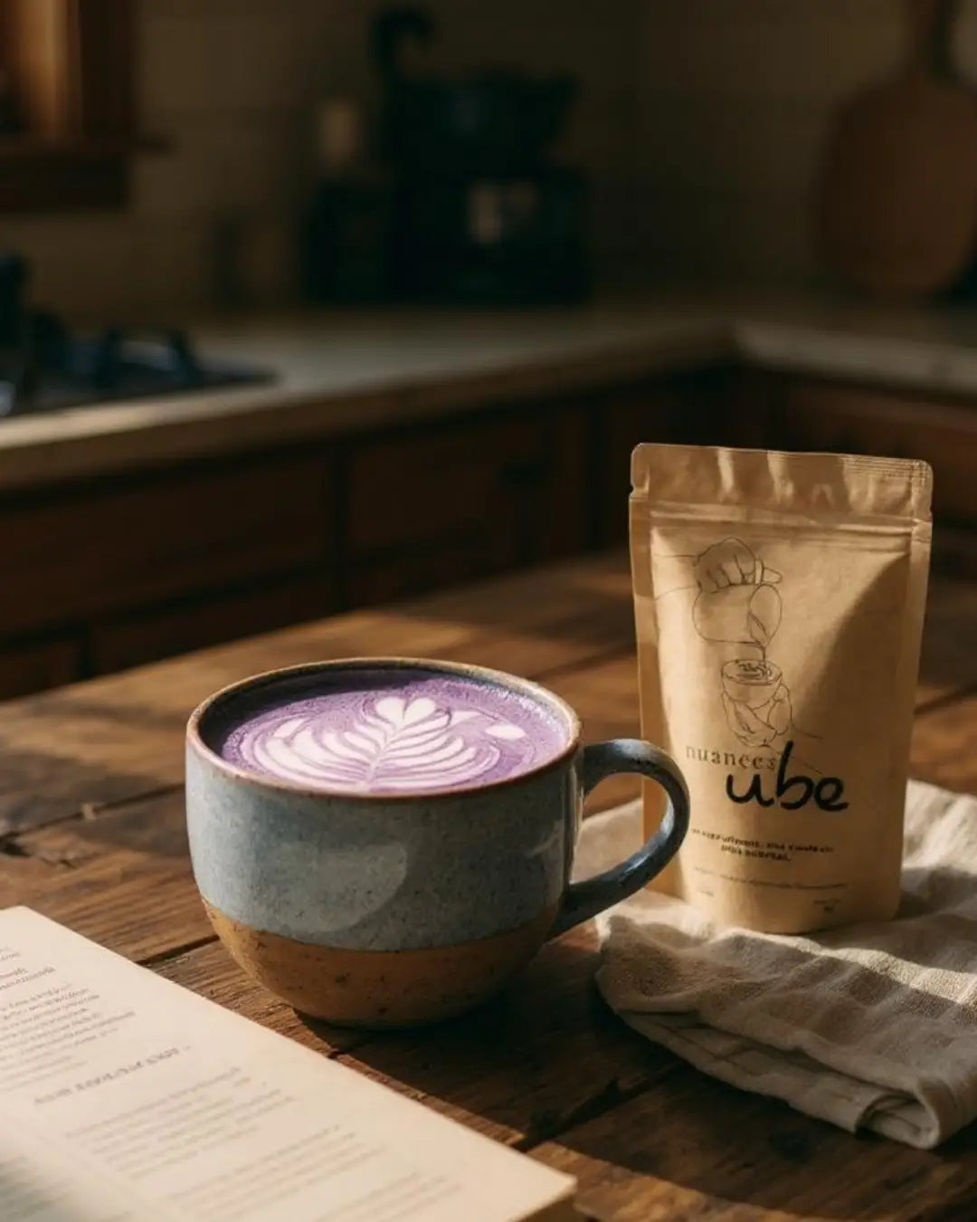 Ube en poudre et Ube latte: superfood violette qui change la donne