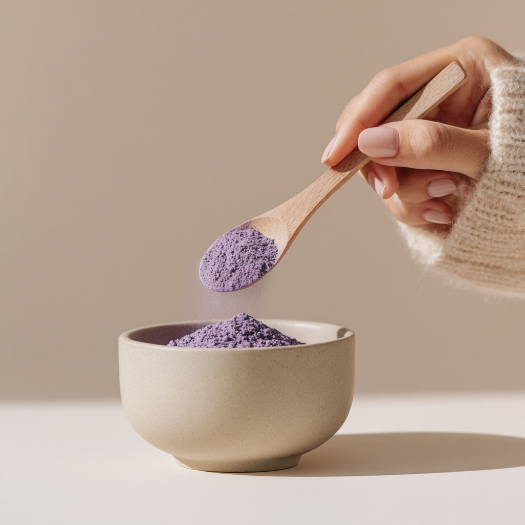 Poudre d’Ube 100% naturelle - vegan sans gluten sans additifs - pour environ 18 lattes