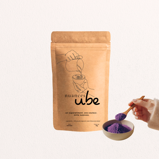 Poudre d’Ube 100% naturelle - vegan sans gluten sans additifs